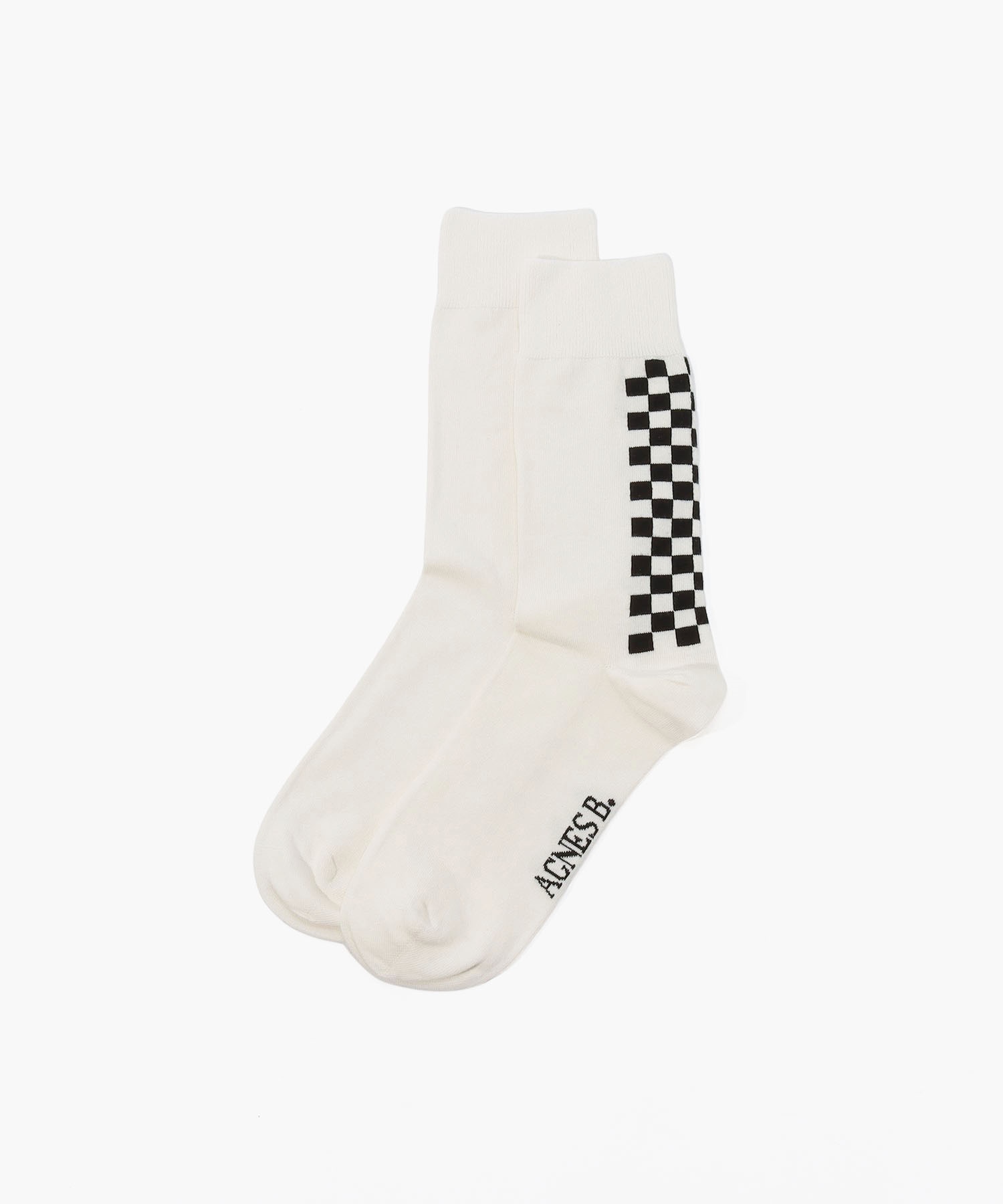 AC13 CHAUSSETTE チェックソックス