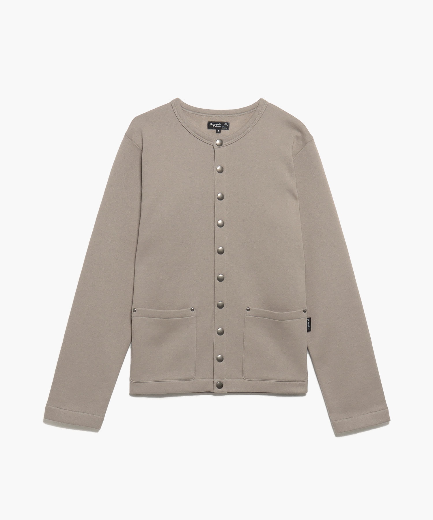 M001 CARDIGAN ポケット付きカーディガンプレッション