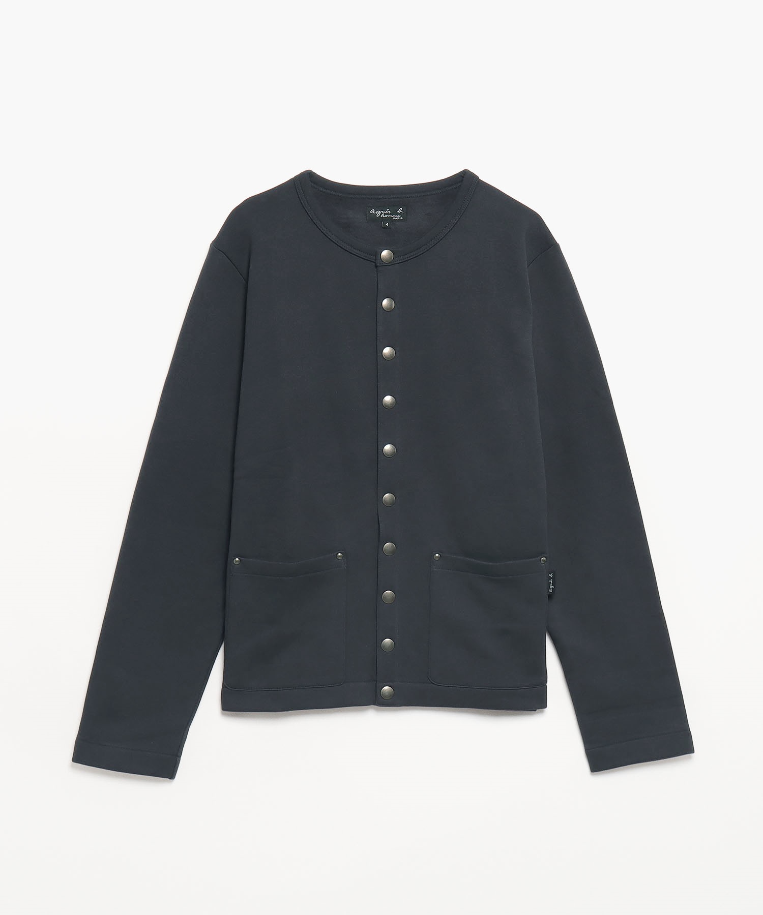 M001 CARDIGAN ポケット付きカーディガンプレッション