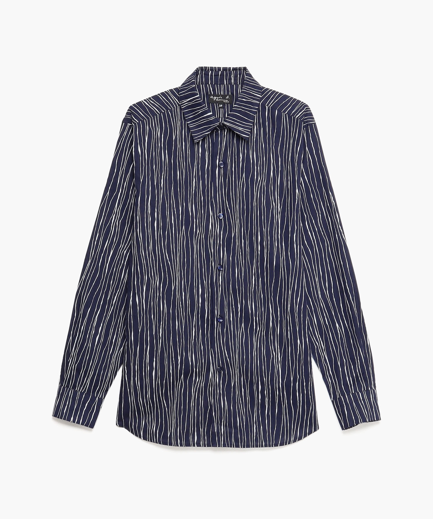 IBP5 CHEMISE ストライププリントシャツ