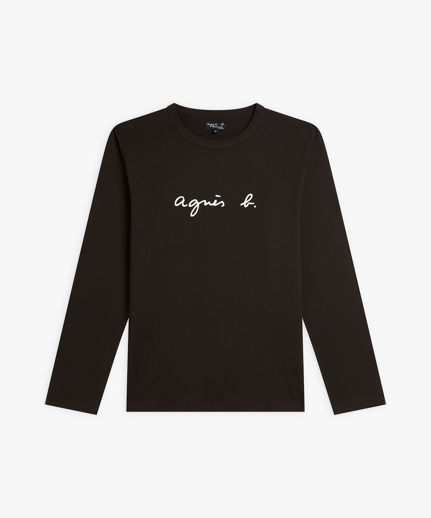 メンズ ロゴ プリント 長袖 Tシャツ "New Coulos"