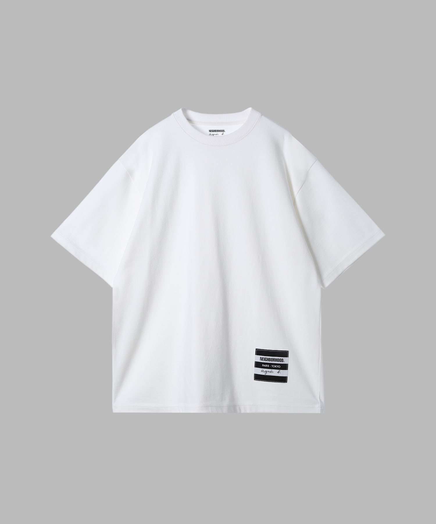 agnes b. x NH クルーネック 半袖 Tシャツ