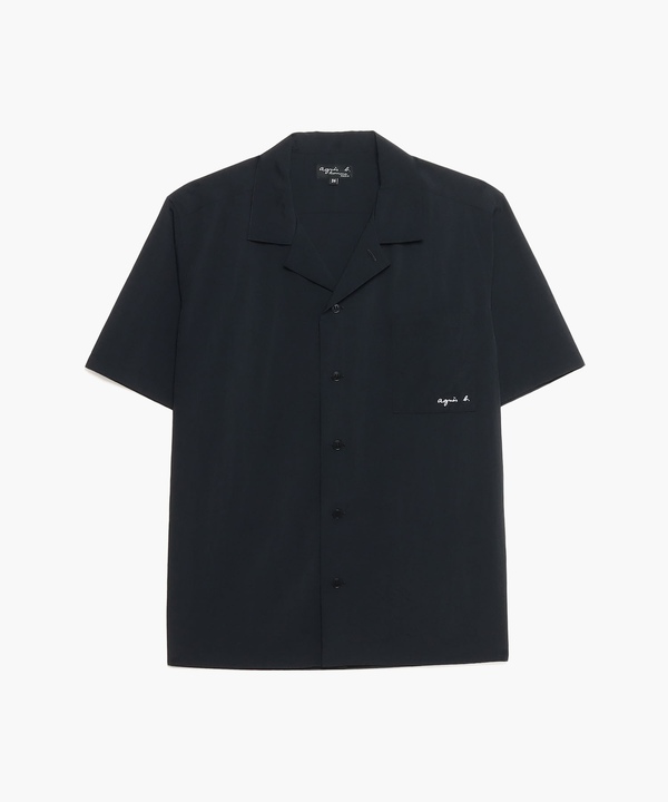 美品　agnes b. homme 00’sビンテージ 半袖シャツ ブラック 美品 agnes b. homme 00'sビンテージ 半袖シャツ ブラック 2025