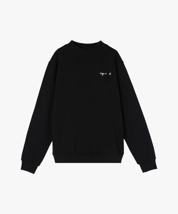 M001 SWEAT ジップクローズハイネックスウェット ｜agnès b. HOMME 