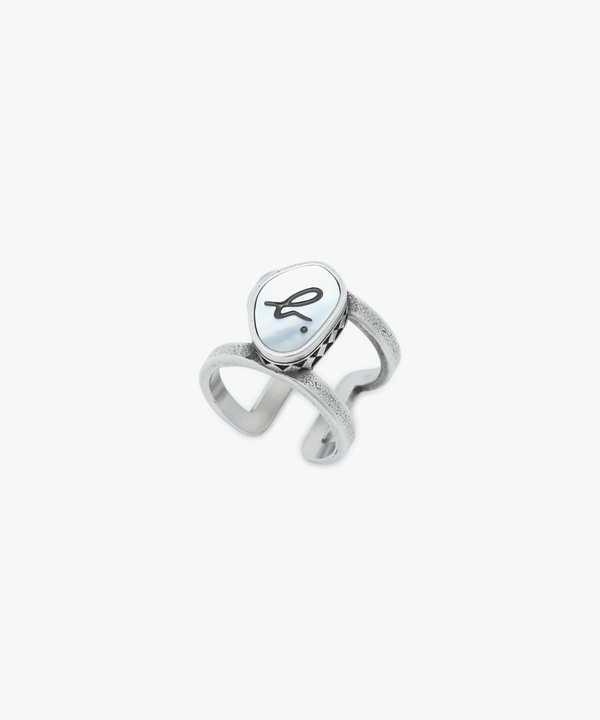 agnès b. AK90 Bague レザールリング 60サイズ AK90 BAGUE レザールリング ｜agnès b. HOMME（オム