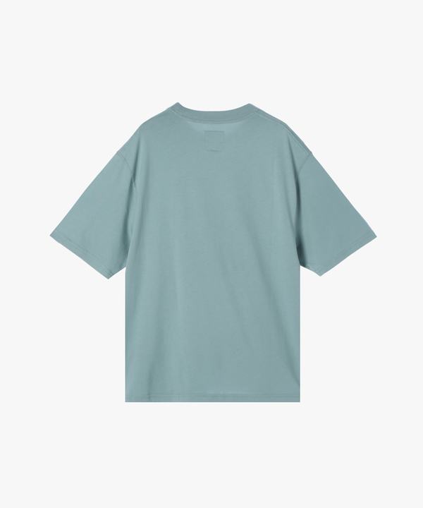 アニエスベー オム カラー レザール 刺繍 コットン Tシャツ ポルトガル製 SF64 TS Tシャツ ｜agnès b. HOMME（オム）｜アニエスベー公式