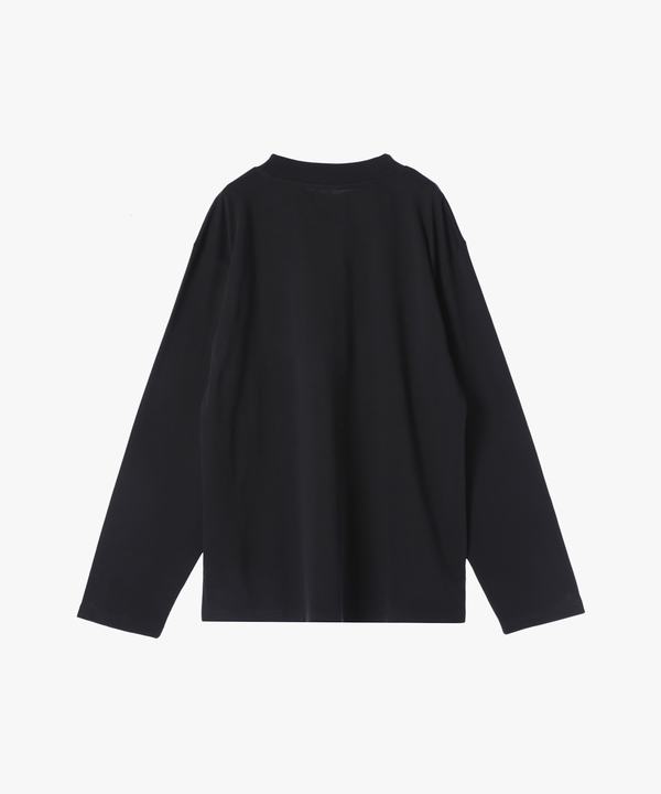 アニエスベー オム カラー レザール 刺繍 コットン Tシャツ ポルトガル製 半袖 Tシャツ 