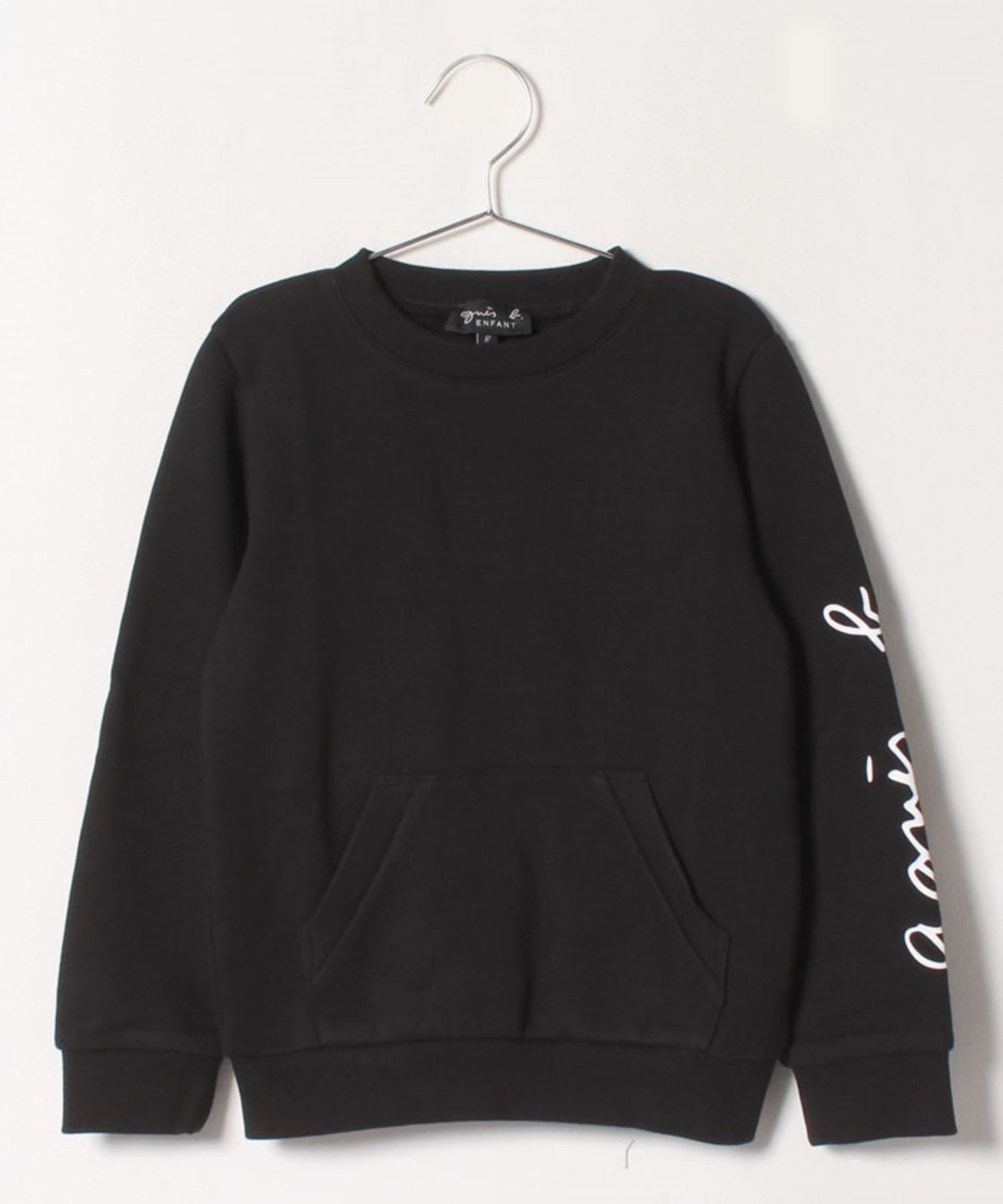 S035 E SWEAT キッズ ロゴスウェット