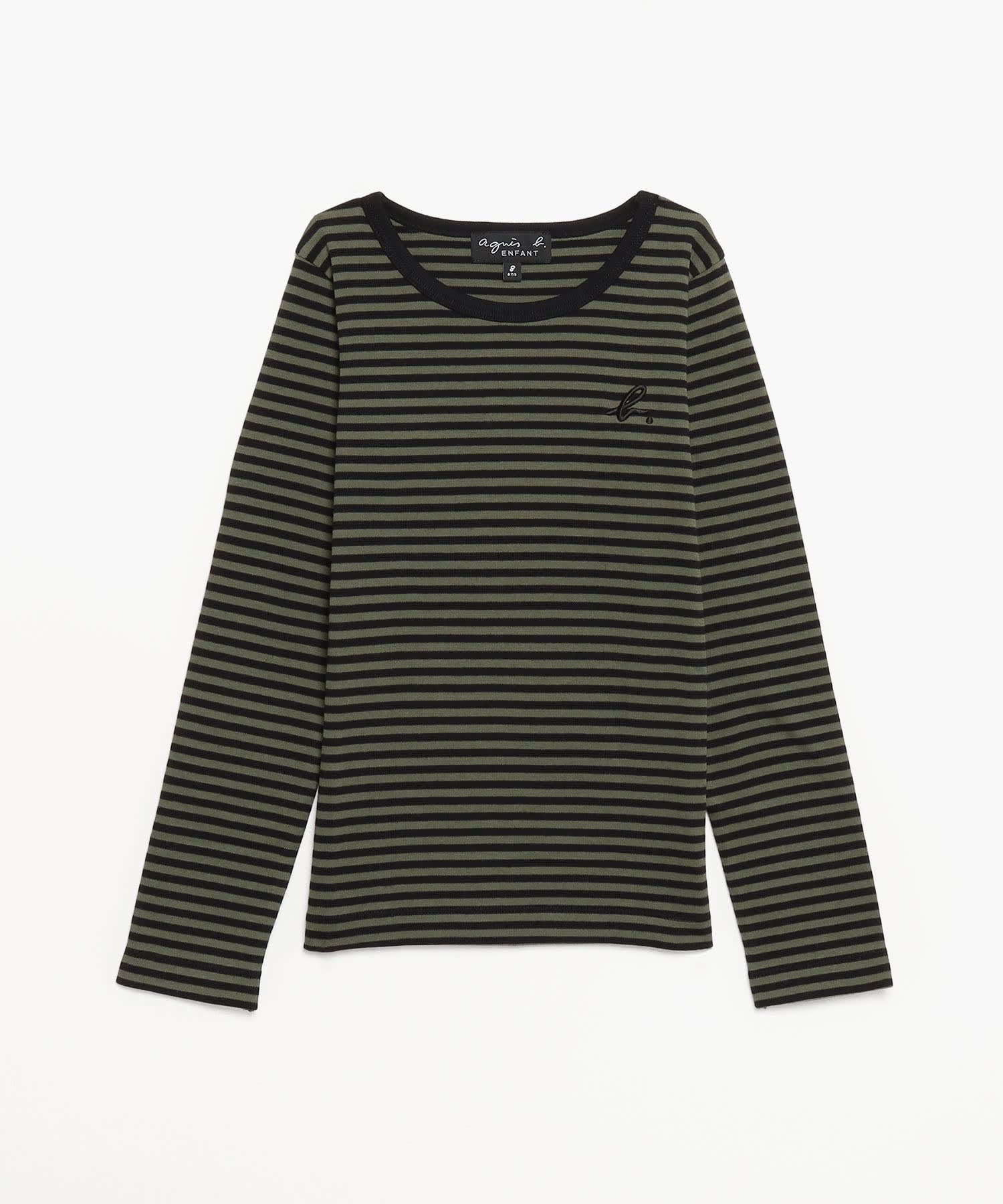 J190 E TS キッズ ボーダーTシャツ