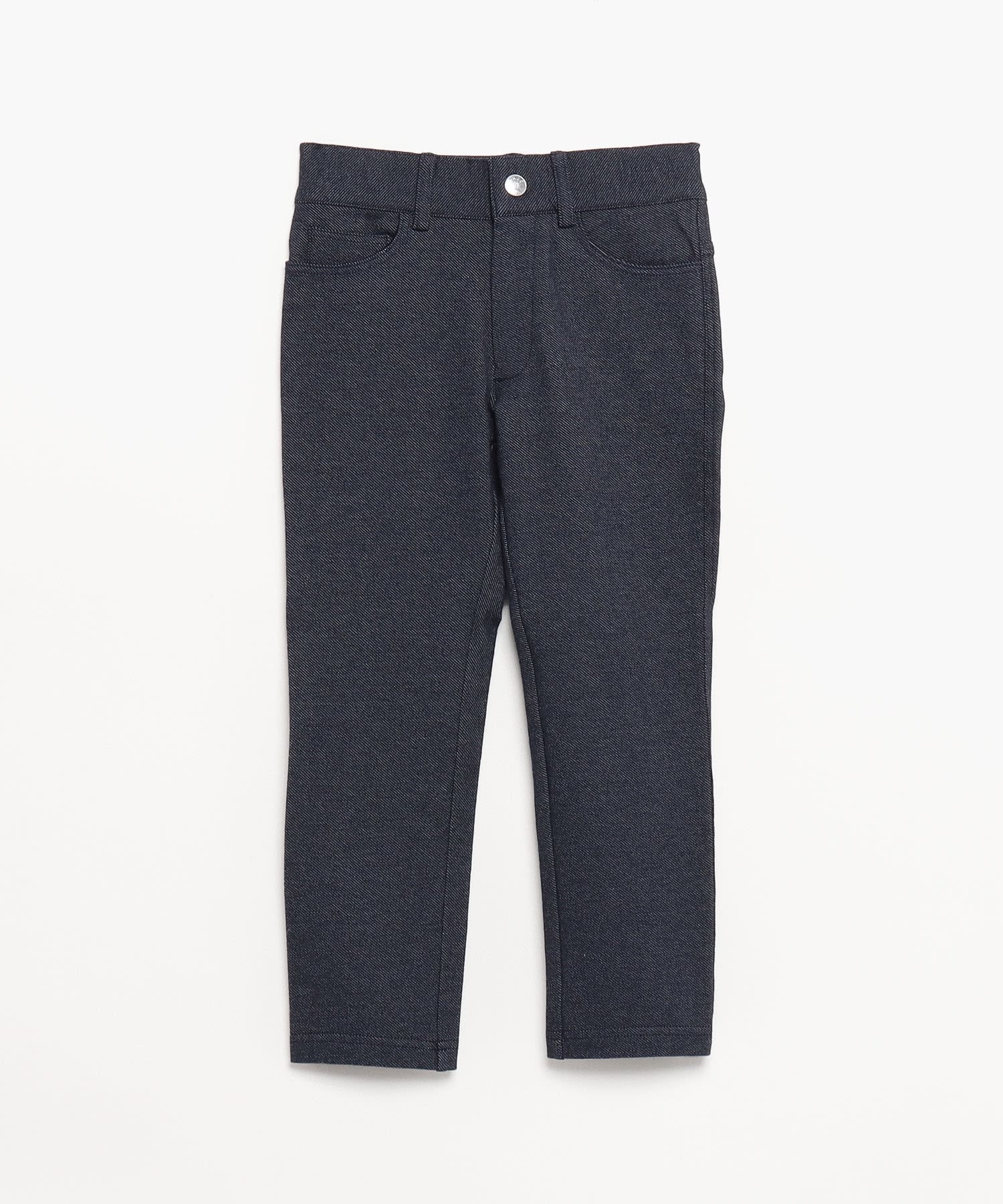JEI5 E PANTALON キッズ デニムジャージーロングパンツ