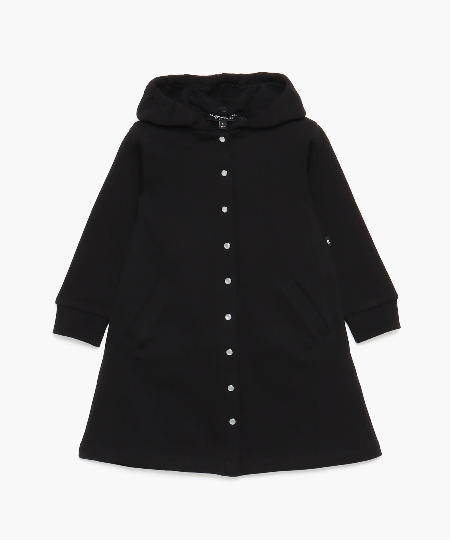 M001 E MANTEAU キッズ カーディガンプレッション コート