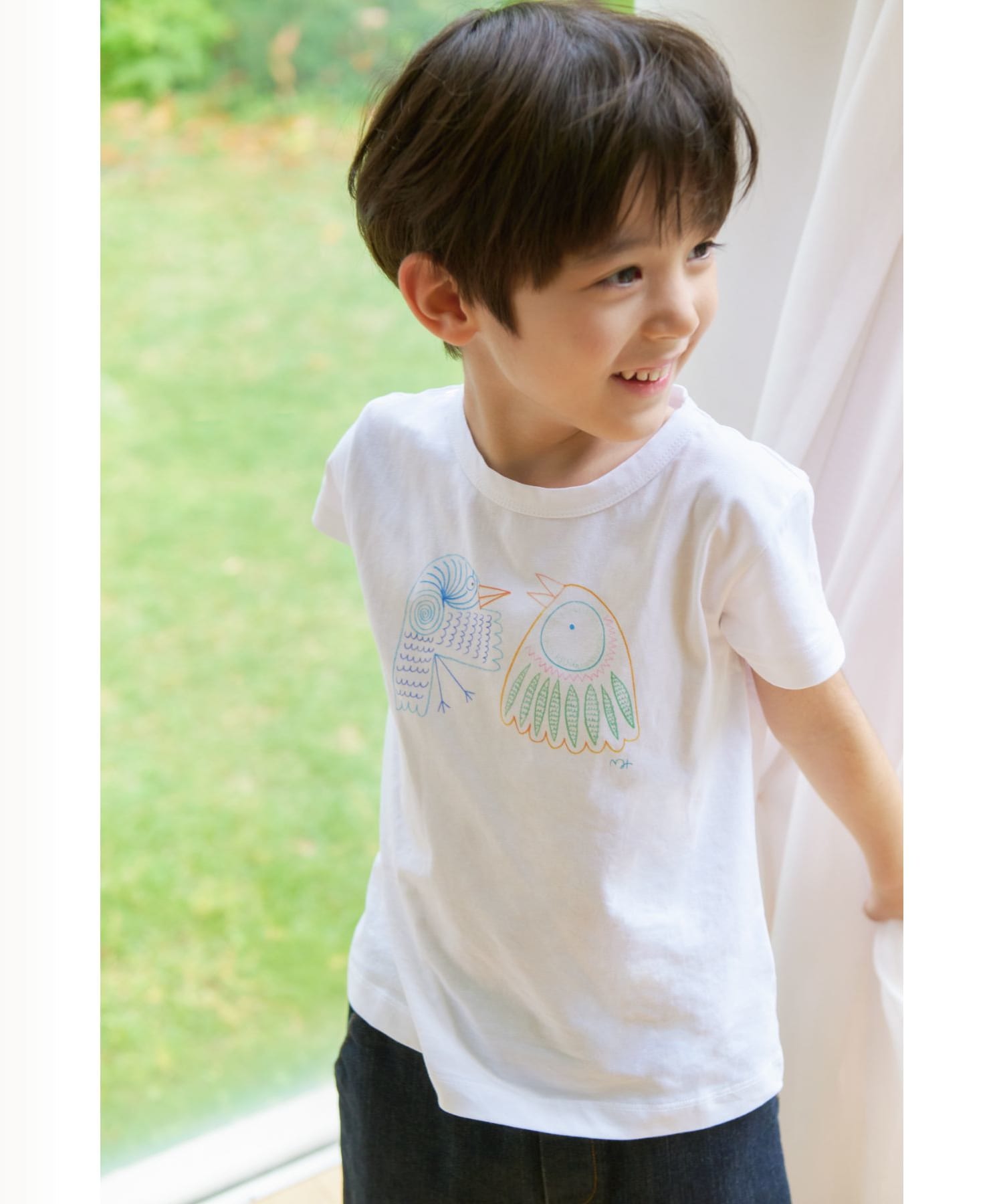 SDV3 E TS キッズ アーティストTシャツ ｜agnès b. ENFANT/LAYETTE