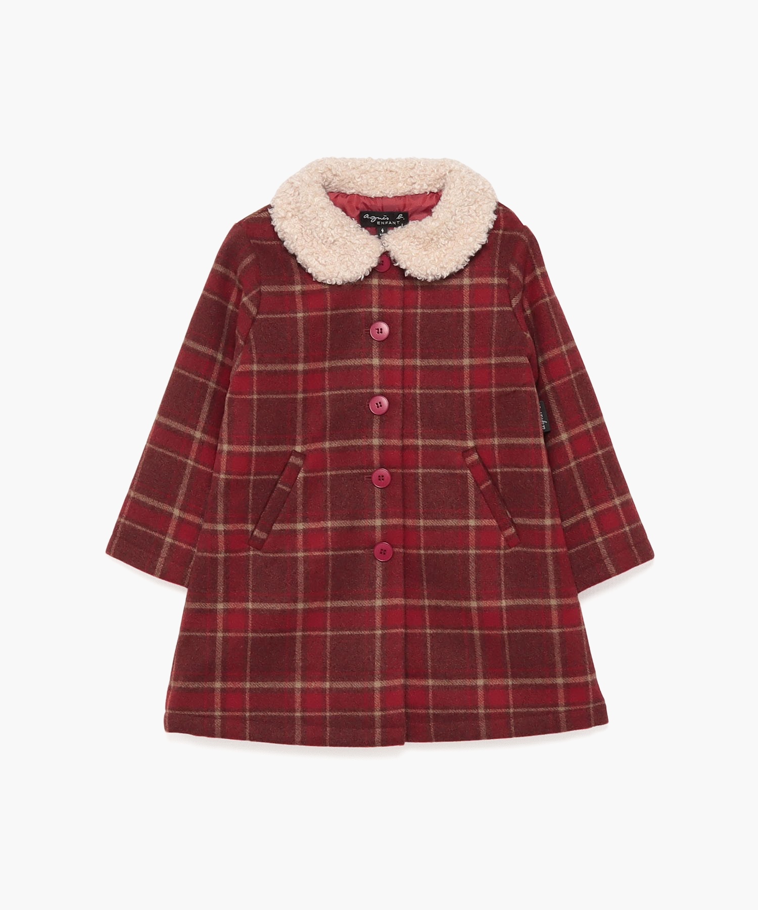 CAR8 E MANTEAU キッズ コート ｜agnès b. ENFANT/LAYETTE（アンファン