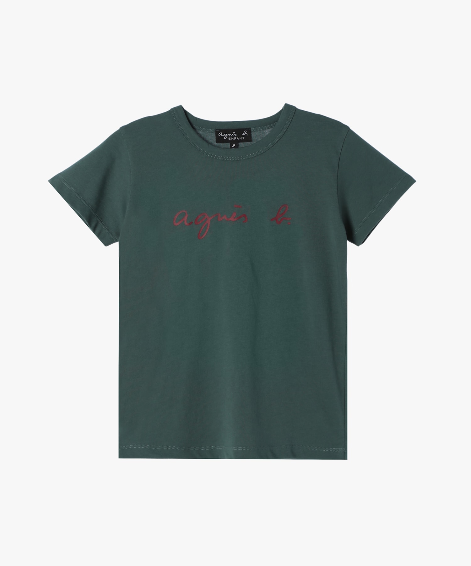 キッズ ロゴ コットン 半袖 Tシャツ