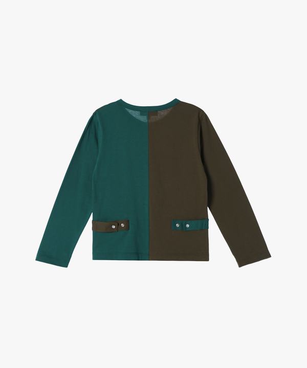 Tob by agnis b. アニエスベー スウェットプレッションカーディガン J000 E CARDIGAN キッズ カーディガンプレッション ｜agnès b