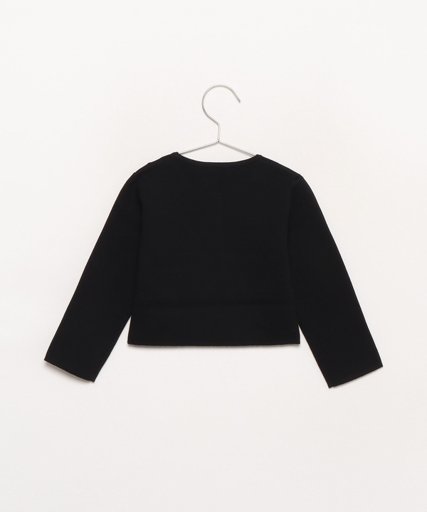 【Outlet】LS43 E BOLERO キッズ リボン刺繍ボレロ