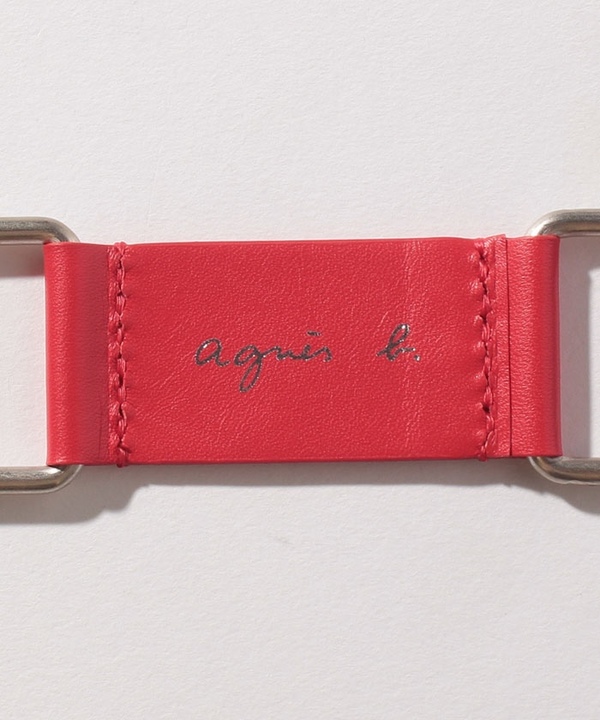 【Outlet】 CU01 CEINTURE レザー&メタルチェーンベルト