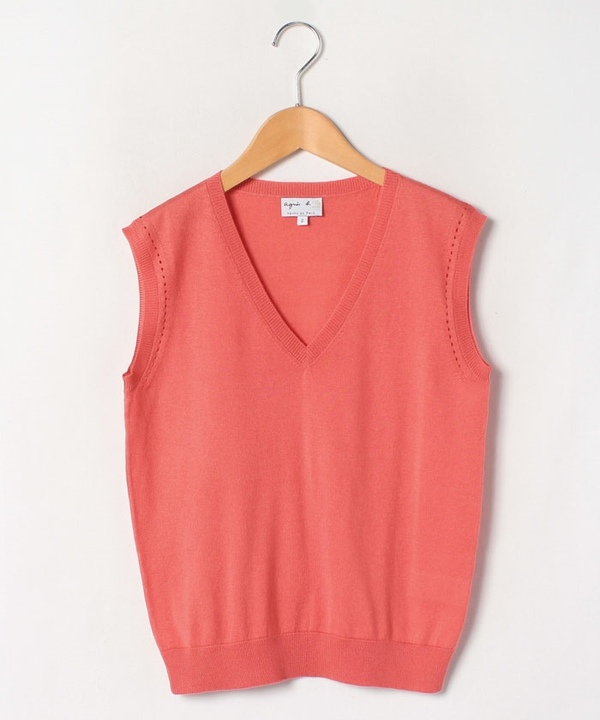 【Outlet】LZ46 PULL ノースリーブニットプルオーバー