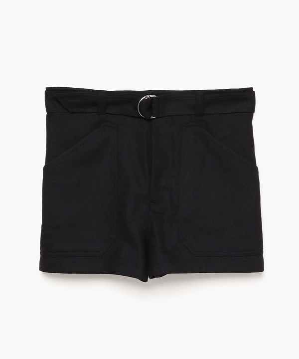 【Outlet】UBH4 PANTALON ベルテッドショートパンツ