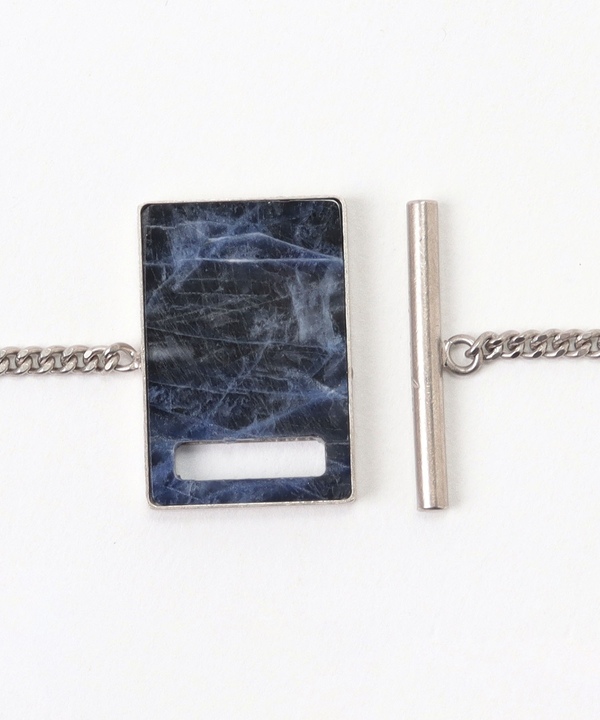 【Outlet】 AE79 BRACELET ナチュラルストーンチェーンブレスレット