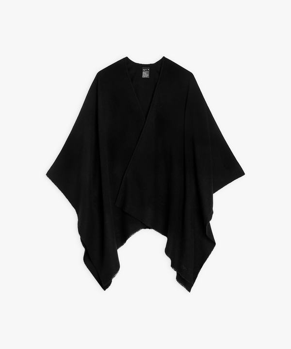 【Outlet】AF57 PONCHO ウールポンチョ