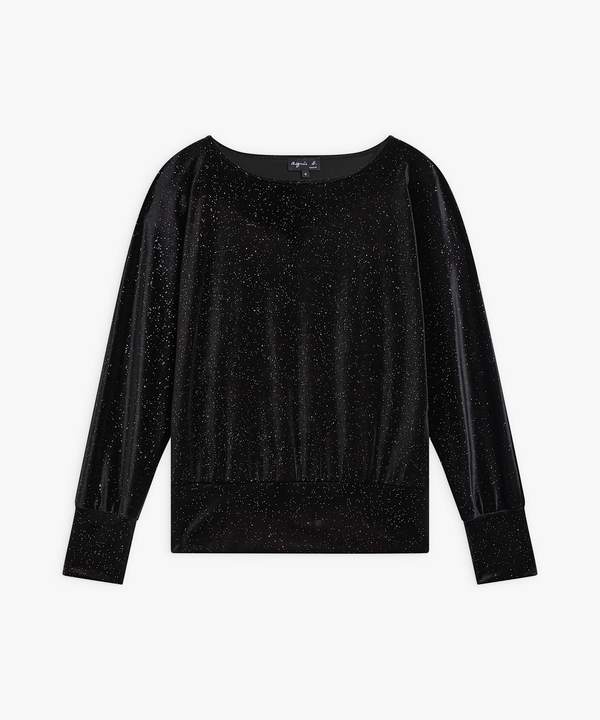 【Outlet】JJK6 TS NEW DAVINA ベロア 長袖トップス