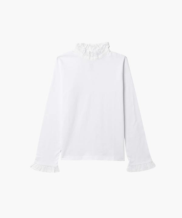 【Outlet】J000 E TS キッズ フリルカラーカットソー