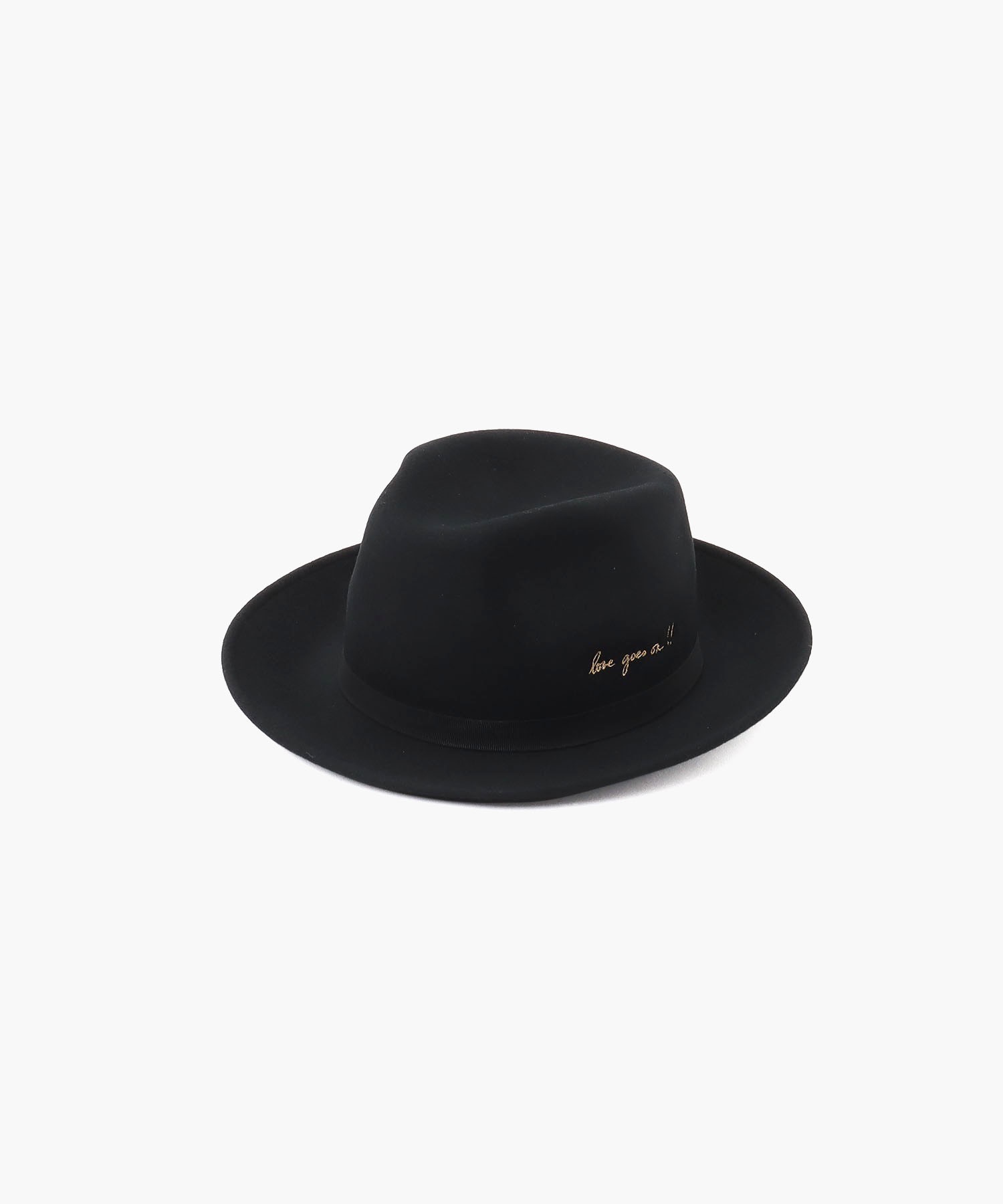 【Outlet】AN42 CHAPEAUX 'love goes on’ フェルトハット