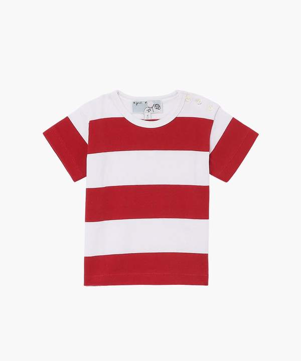 【Outlet】J019 L TS ベビー ボーダーTシャツ