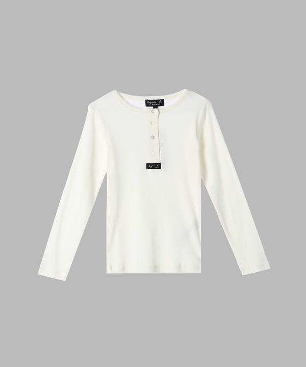 【Outlet】JFD8 E TS キッズ ヘンリーネックTシャツ