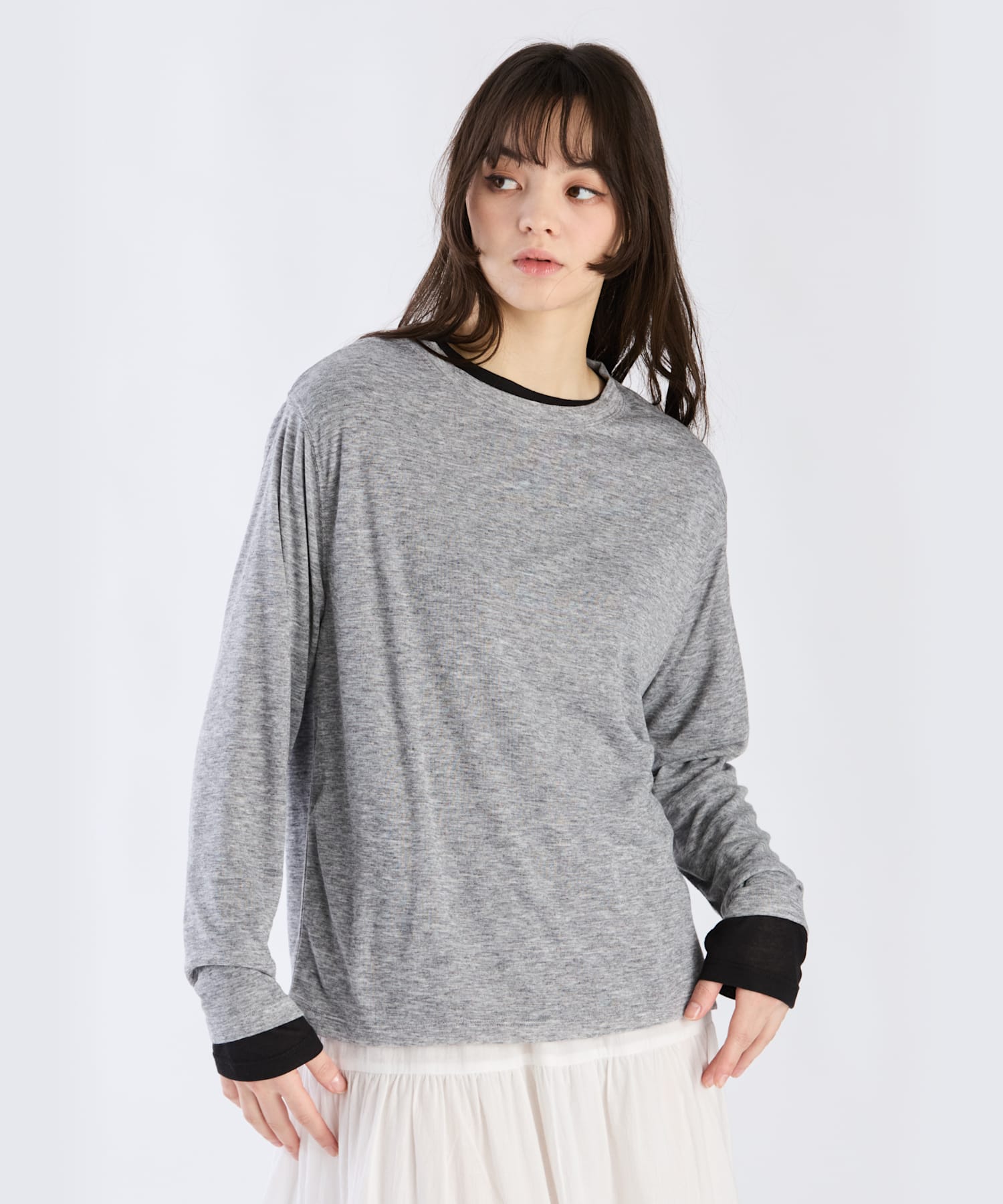 【Outlet】シアーボーイズロングTシャツ