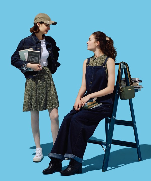 【Outlet】 ミックスストーンプリントスカート