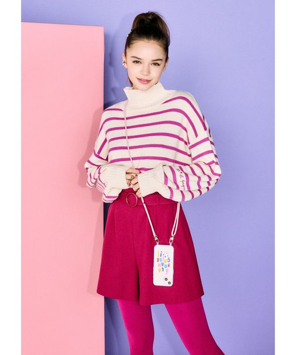 【Outlet】 ハイウエストショートパンツ