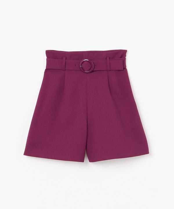 【Outlet】 ハイウエストショートパンツ