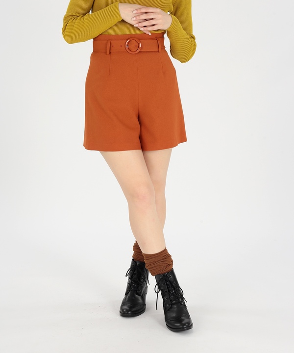 【Outlet】ハイウエストショートパンツ