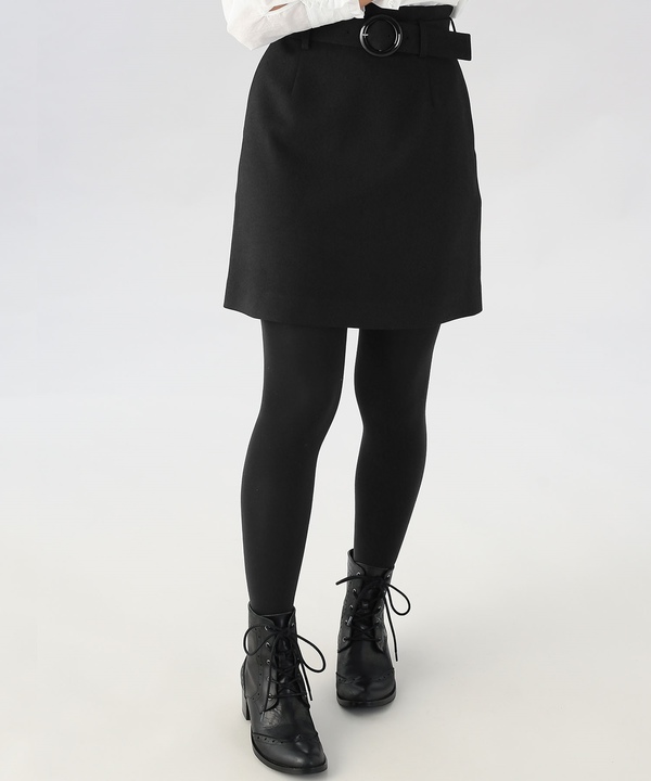 【Outlet】ハイウエストミニスカート