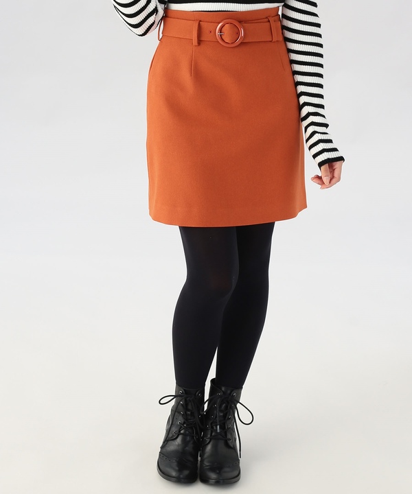 【Outlet】 ハイウエストミニスカート