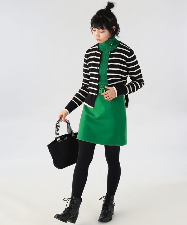 【Outlet】 ハイウエストミニスカート