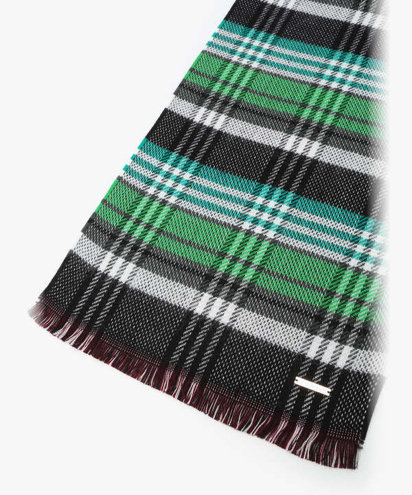 【Outlet】WW79 ECHARPE ウールミックスチェックストール