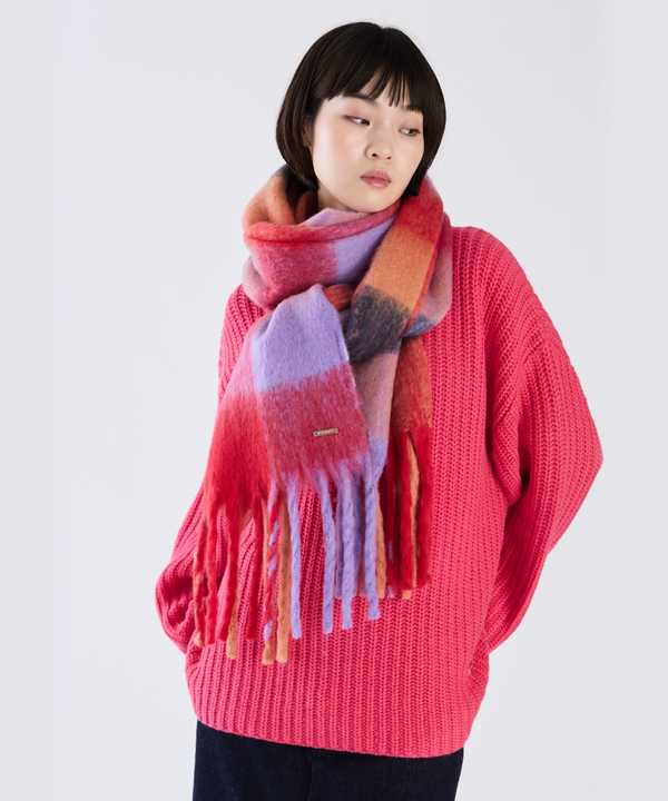 【Outlet】WW81 ECHARPE ブロックチェックストール