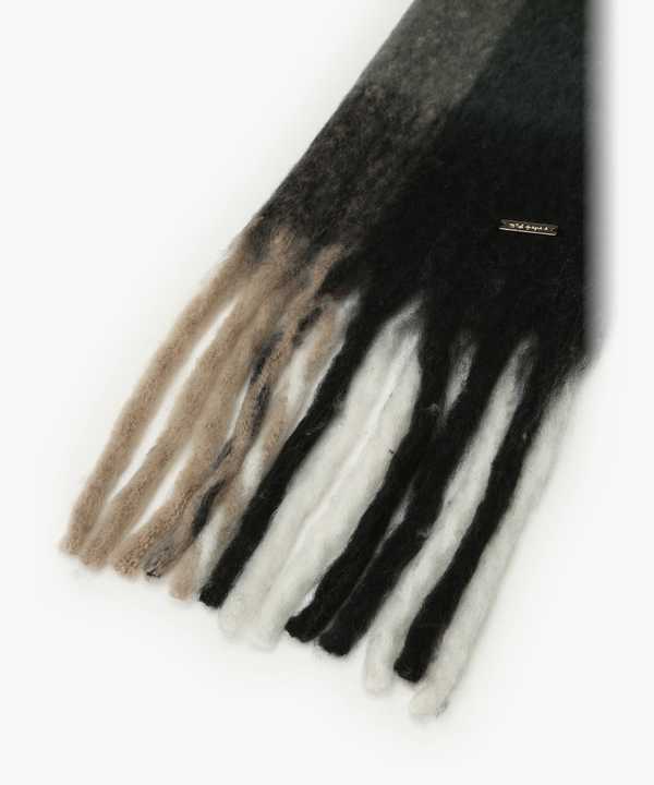 【Outlet】WW81 ECHARPE ブロックチェックストール