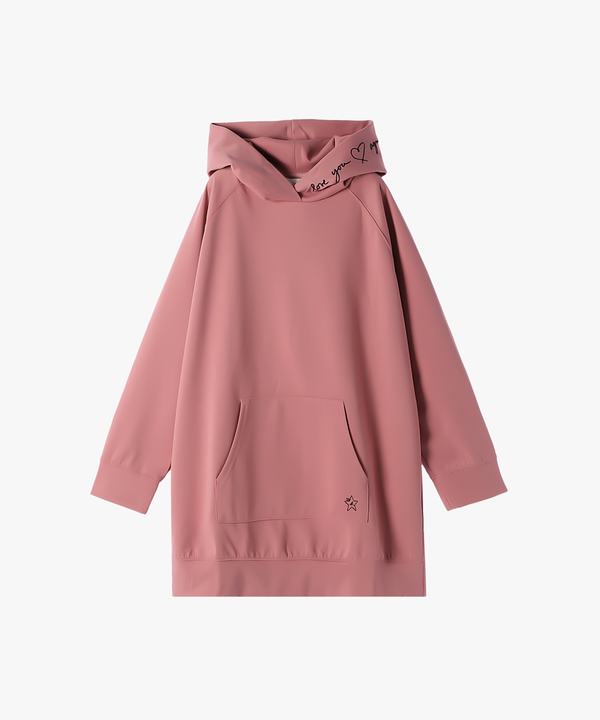 【Outlet】プクプクエンブフーディワンピース