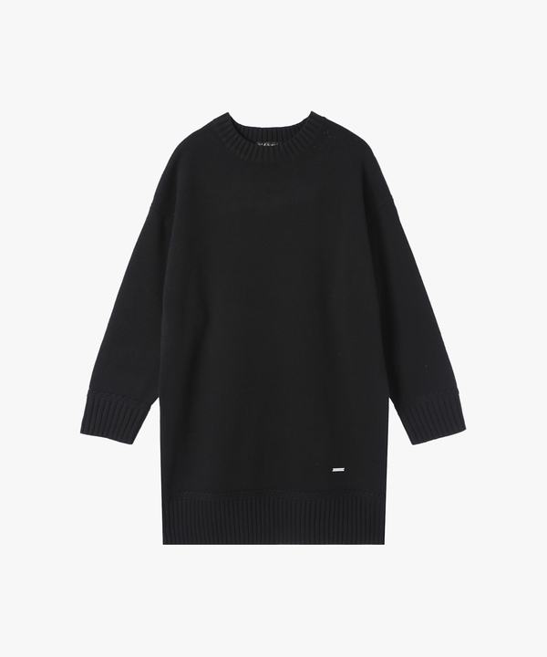 【Outlet】ソフトニットミニワンピース