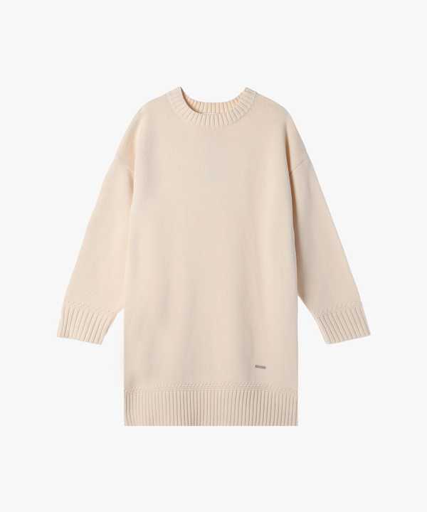 【Outlet】ソフトニットミニワンピース