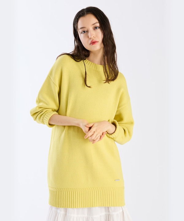 【Outlet】ソフトニットミニワンピース