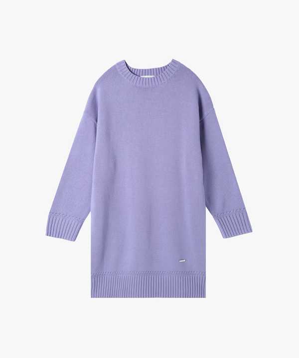 【Outlet】ソフトニットミニワンピース