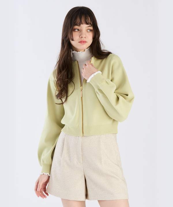 【Outlet】トゥービーライトニットブルゾン