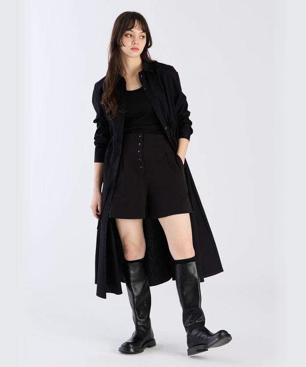 【Outlet】ロングスリーブシャツドレス