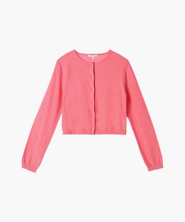 【Outlet】スパングルニットカーディガン