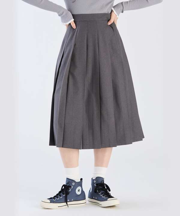 【Outlet】リノンプリーテッドスカート